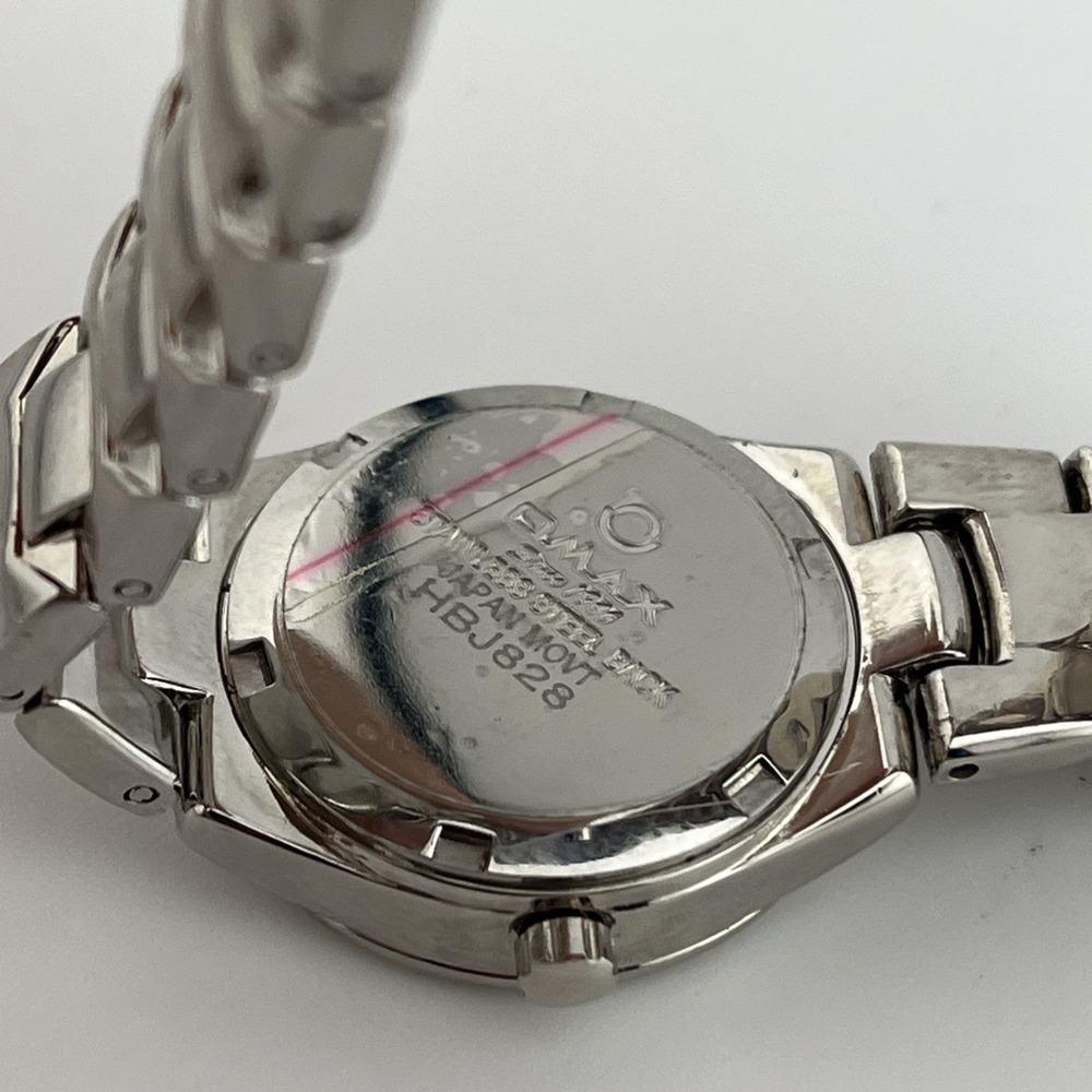 QMax Watch Women 24mm Silver Case 8" Band- New Battery - Picture 7 of 7